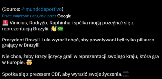 HIT! Prezydent Brazylii chce ZAKAZU POWOŁAŃ dla... xD